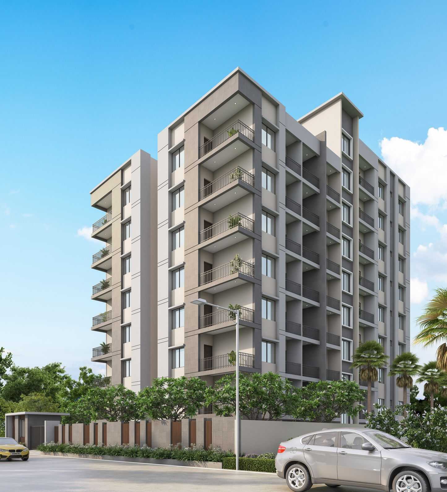 Ankur Heights 2 and 3 BHK Flats Complex Saddu Raipur